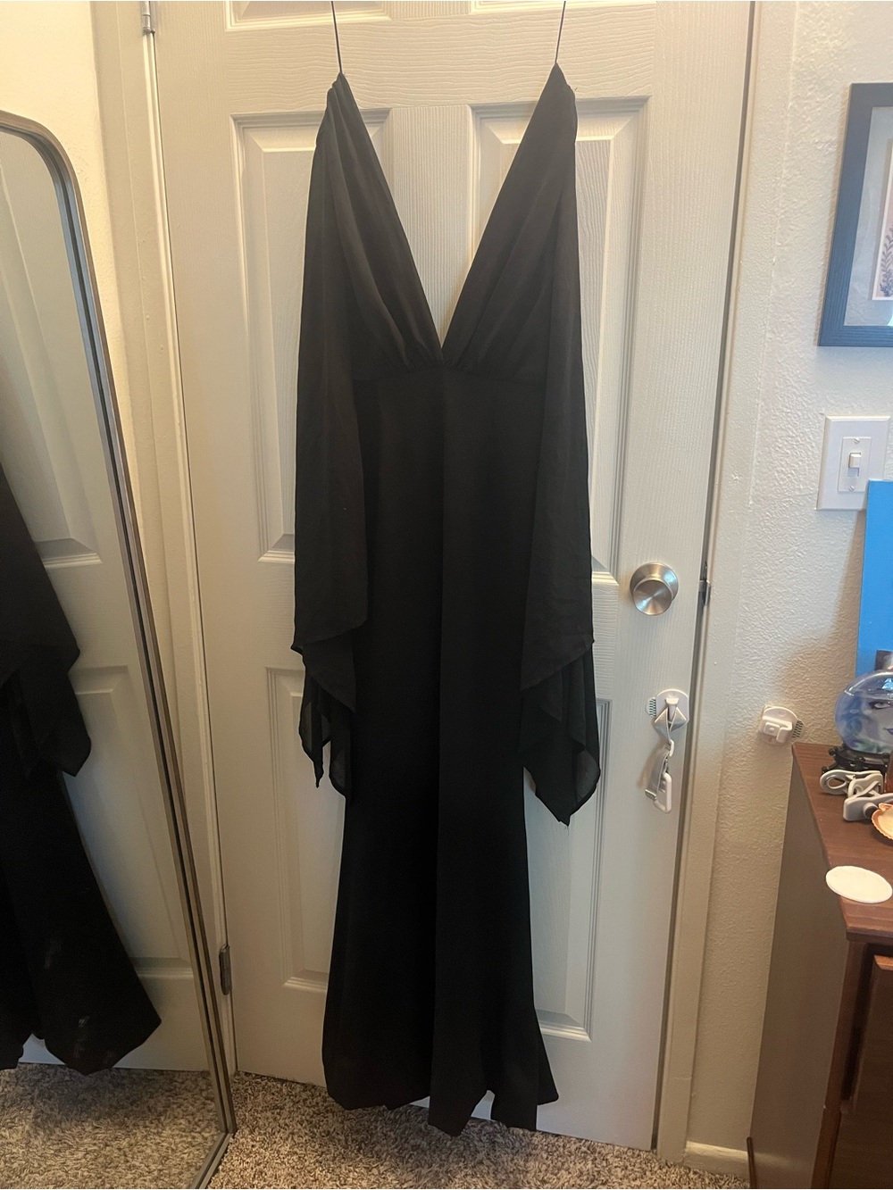 Vampy Black Dress